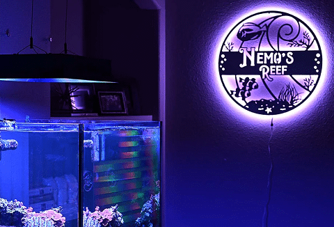 Aquatic Dreams Metal Signs